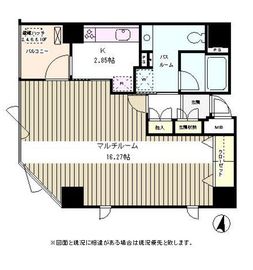 クレイドル日本橋 401 間取り図