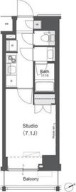 リージア中野新橋 302 間取り図