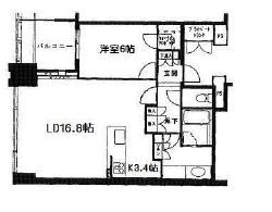 ワールドシティタワーズ キャピタルタワー 37階 間取り図