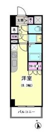 エスティメゾン大井仙台坂 803 間取り図