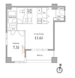 レグノ・セレーノ 6階 間取り図