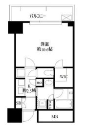 富久クロスグリーンレジデンス 4階 間取り図