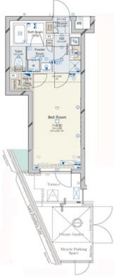 コンシェリア馬込テラス 1階 間取り図