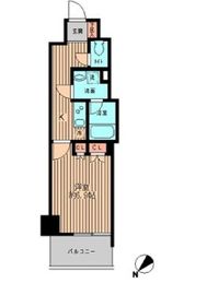 日本橋ファーストレジデンス 710 間取り図