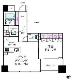 南青山マスターズハウス 2階 間取り図