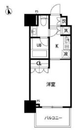 セントラル銀座 203 間取り図