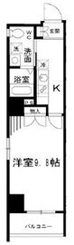 ヴィルダイワ 1101 間取り図