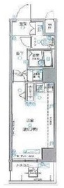 ヴェルト日本橋シティ 5階 間取り図