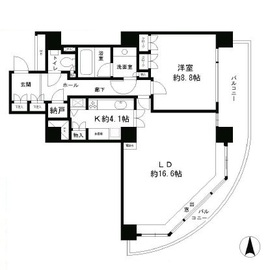 リバーポイントタワー 2005 間取り図