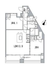 グランステューディオ中目黒 9階 間取り図