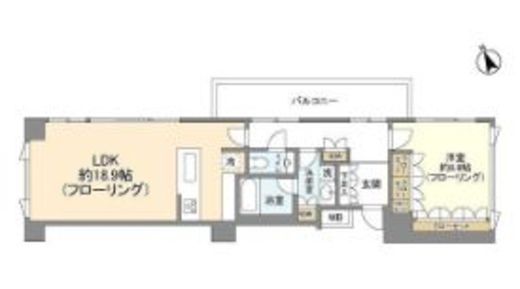 シェルトーレ三番町 12階 間取り図