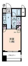 オーベルジュ日本橋 6階 間取り図