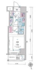 ジェノヴィア新宿御苑グリーンヴェール 10階 間取り図