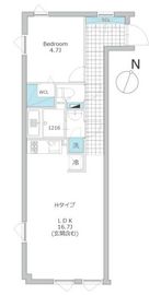 ユーレジデンス音羽 401 間取り図