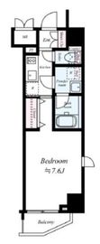 ZOOM南麻布 5階 間取り図