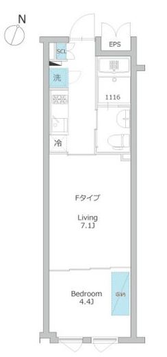 ユーレジデンス音羽 404 間取り図