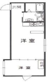 ラピス原宿1 405 間取り図