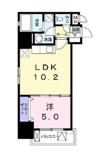 ボストーク・ネオ 1003 間取り図