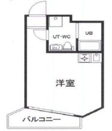 ラピス原宿1 102 間取り図