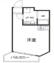 ラピス原宿1 102 間取り図