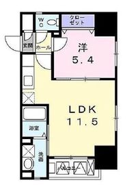 ボストーク・ネオ 801 間取り図