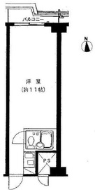 ウィン青山 7階 間取り図