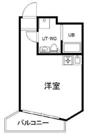 ラピス原宿1 302 間取り図