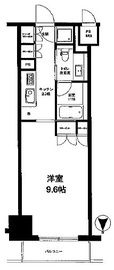 コンパートメント東京中央 6階 間取り図