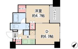 パークリュクス銀座8丁目mono 3階 間取り図