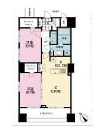 アピス西新宿三丁目 5階 間取り図