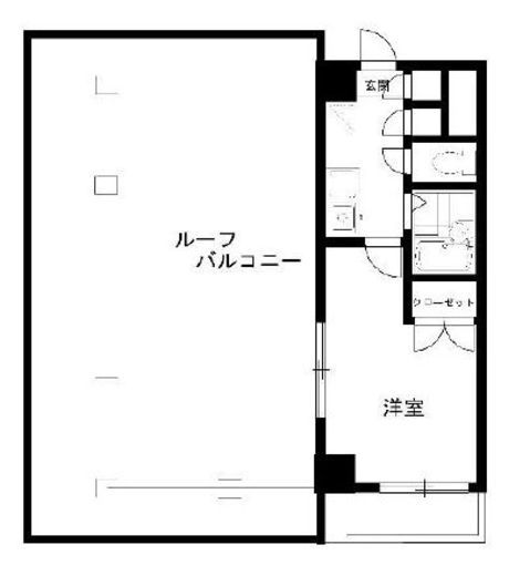 HF武蔵小山レジデンス 702 間取り図