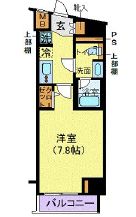 メイクスデザイン門前仲町2 3階 間取り図