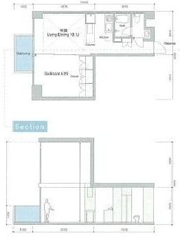 ALBA 702 間取り図