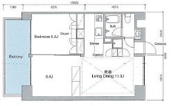 ALBA 202 間取り図