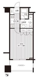 グランハイツ代々木 704 間取り図