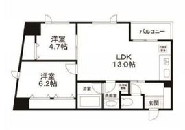 チェスターハウス九段下 702 間取り図