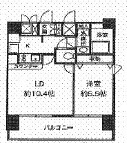 HF東新宿レジデンス 1203 間取り図