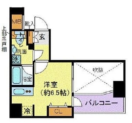 デュアレス千代田三崎町 2階 間取り図