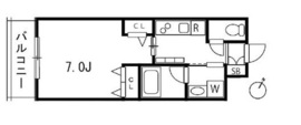 ガーデン目黒 403 間取り図