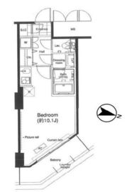 グランハイツ高田馬場 913 間取り図