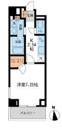レジデンス白金コローレ 313 間取り図