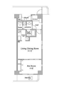 グランハイツ池尻 316 間取り図