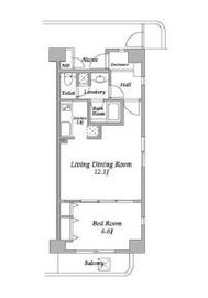 グランハイツ池尻 316 間取り図