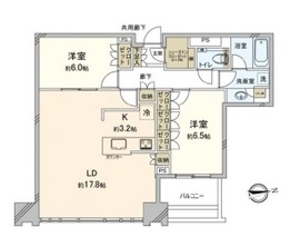 シティタワーズ豊洲ザ・シンボル 36階 間取り図