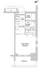 プライムアーバン神楽坂 708 間取り図