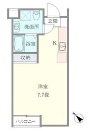 ブレグレイス参宮橋 208 間取り図