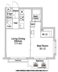 コンフォリア学芸大学 401 間取り図