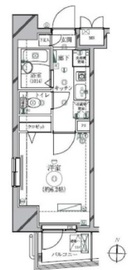 リクレイシア西麻布 2-101 間取り図