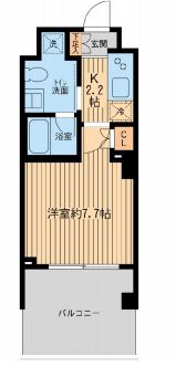 ウィルテラス奥沢 308 間取り図