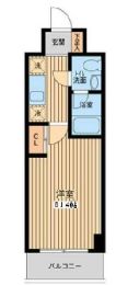 プロスペクト門前仲町 310 間取り図